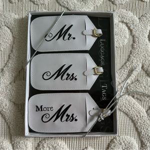 Mr & Mrs Luggage Tags NEW
